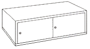 Double Lockable Compartment For D570