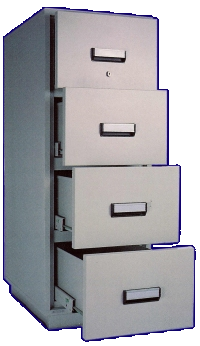 Chubb Safes Profile Series Vertical Fire File