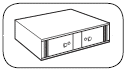 Secure DIN Lockable Compartment Diagram